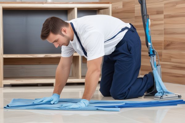 Regular maintenance cleaning service