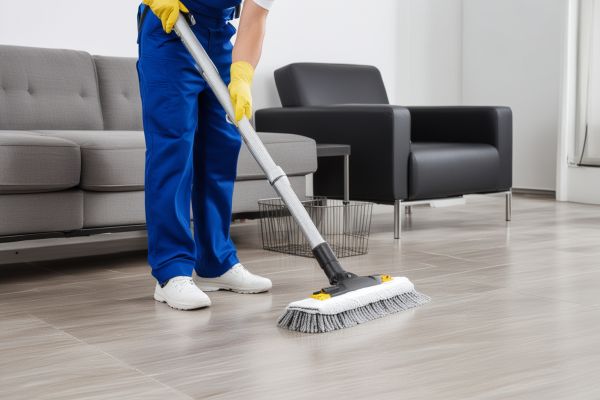Regular maintenance cleaning service